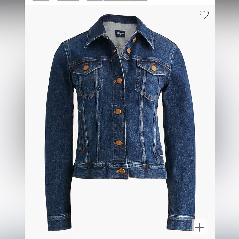 Women’s Small J. Crew Factory Classic Jean Jacket